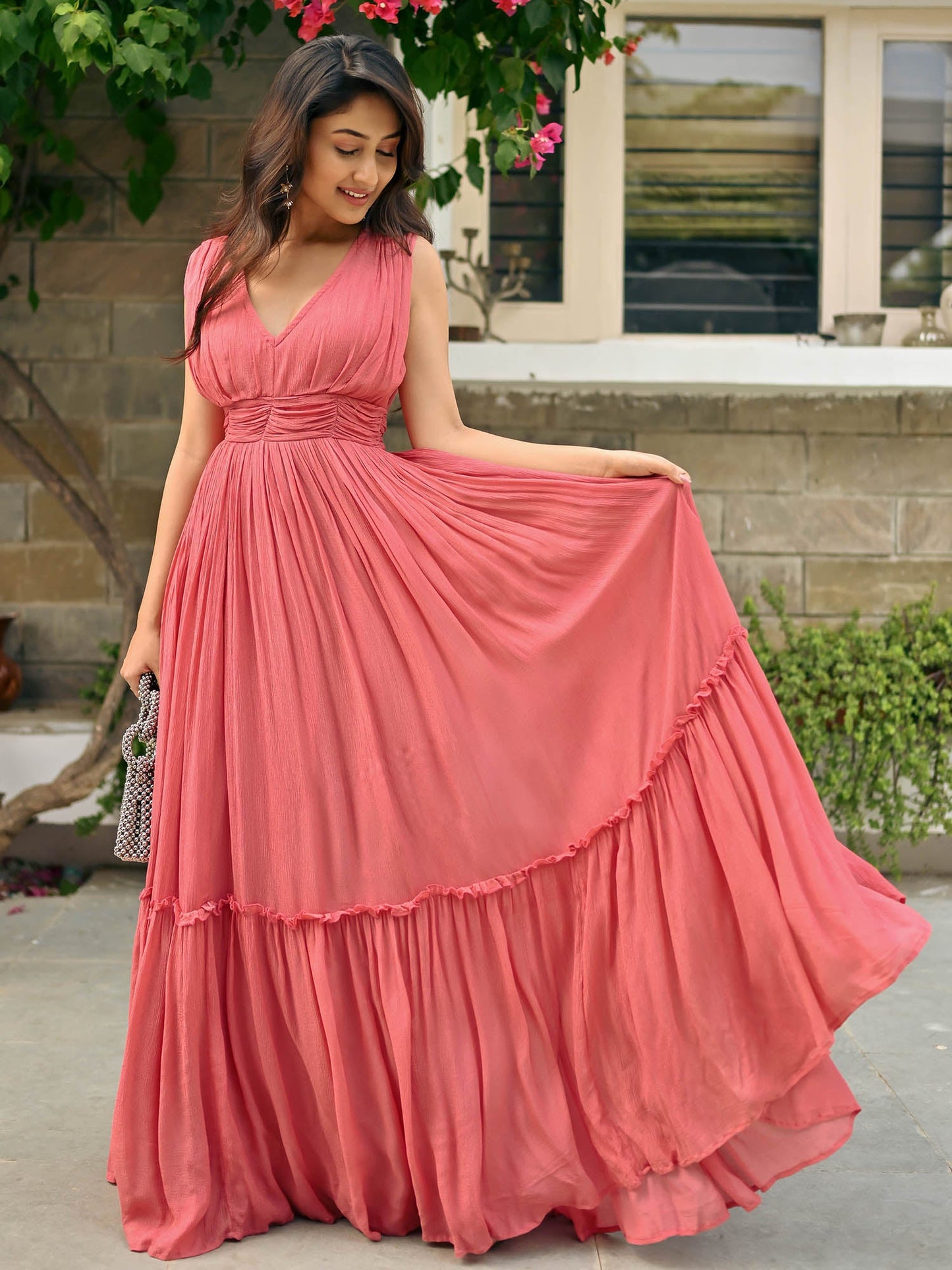 Lucy Chiffon Long Dress