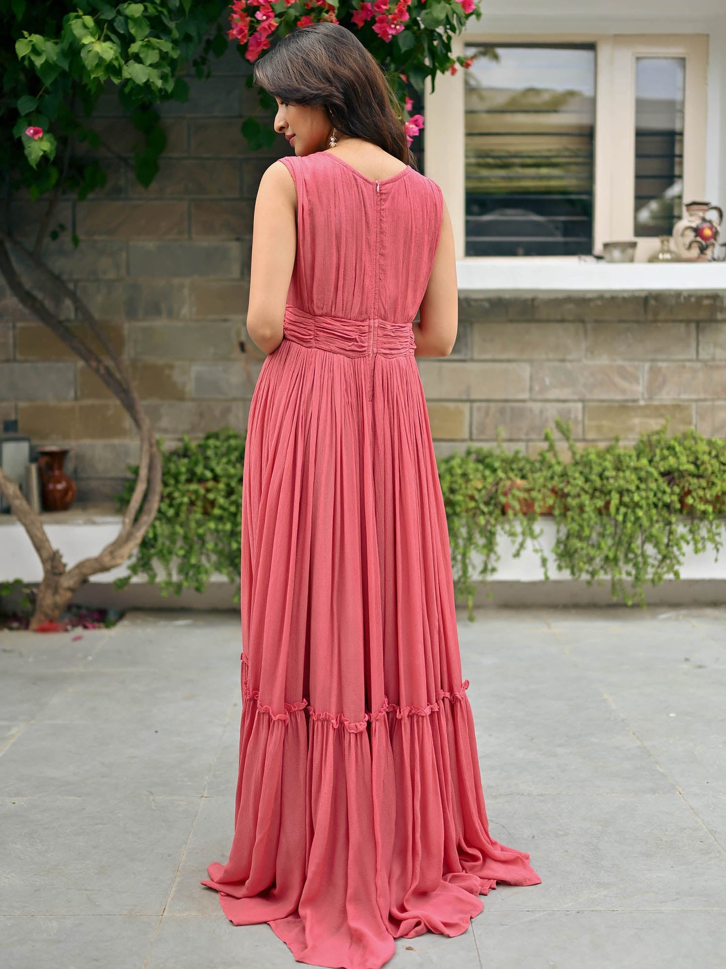 Lucy Chiffon Long Dress