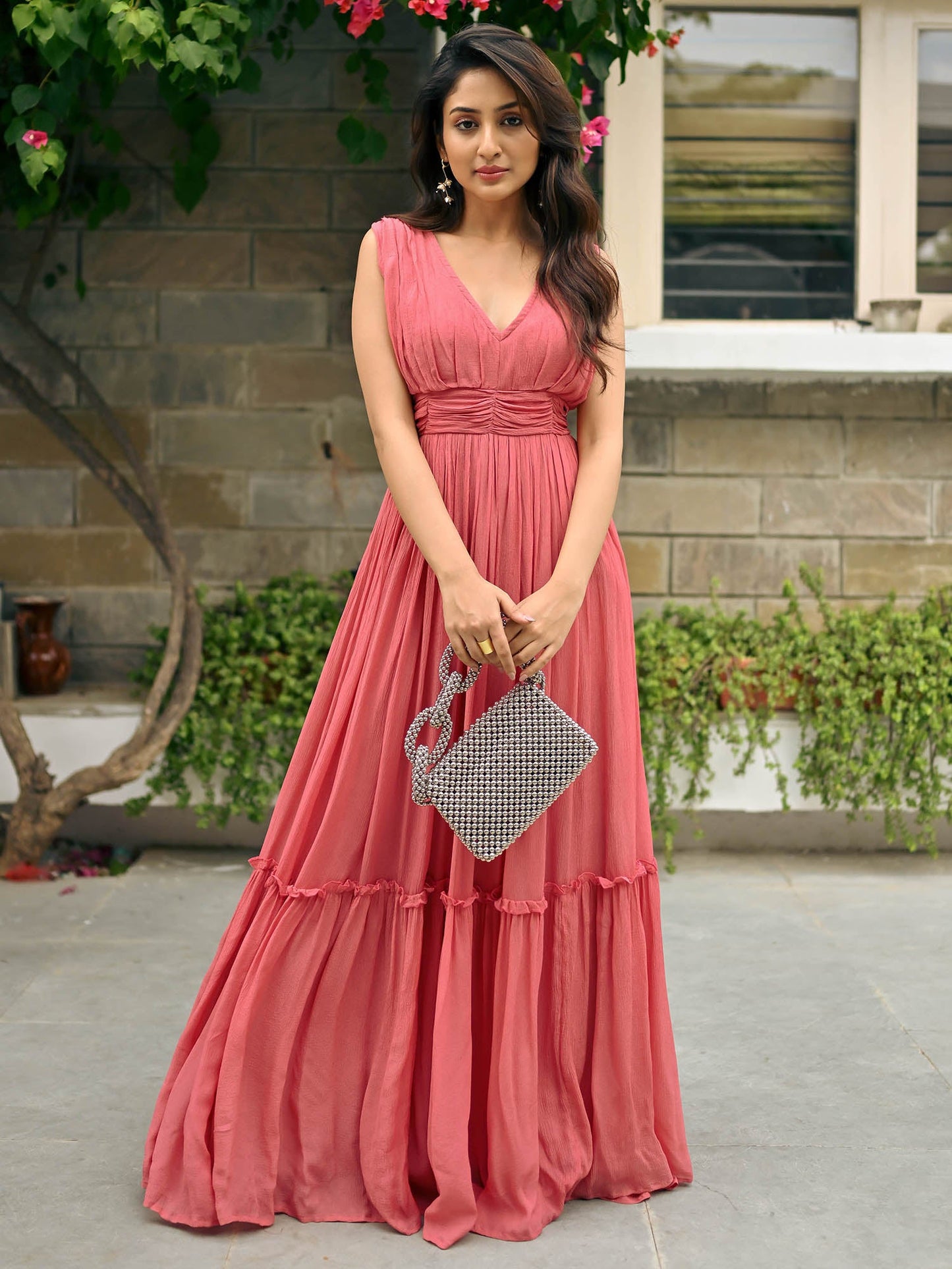 Lucy Chiffon Long Dress