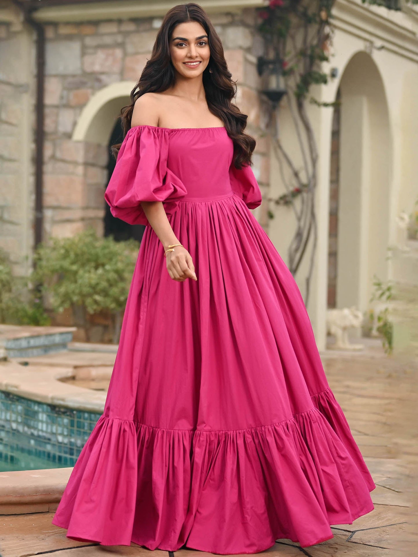 Lovebug Pink Tier Dress