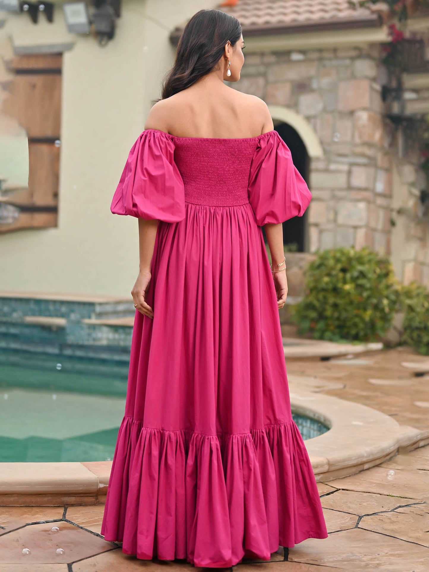 Lovebug Pink Tier Dress