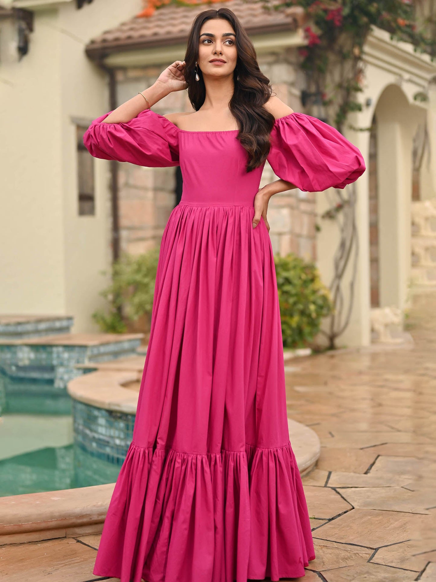 Lovebug Pink Tier Dress