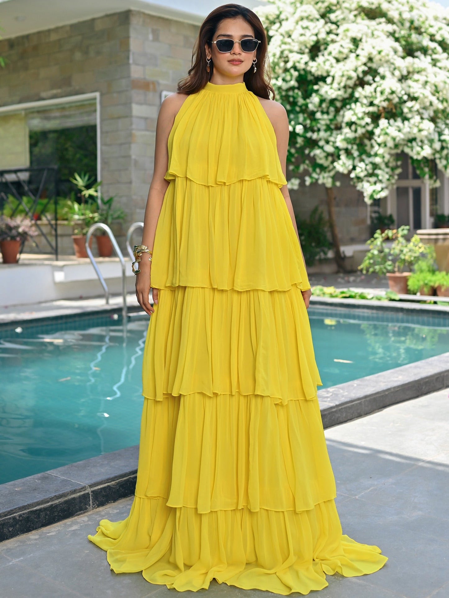 Lemonade Ruffle Dream Dress