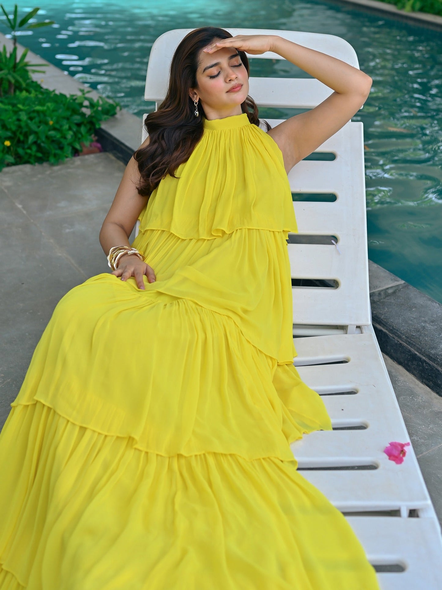 Lemonade Ruffle Dream Dress