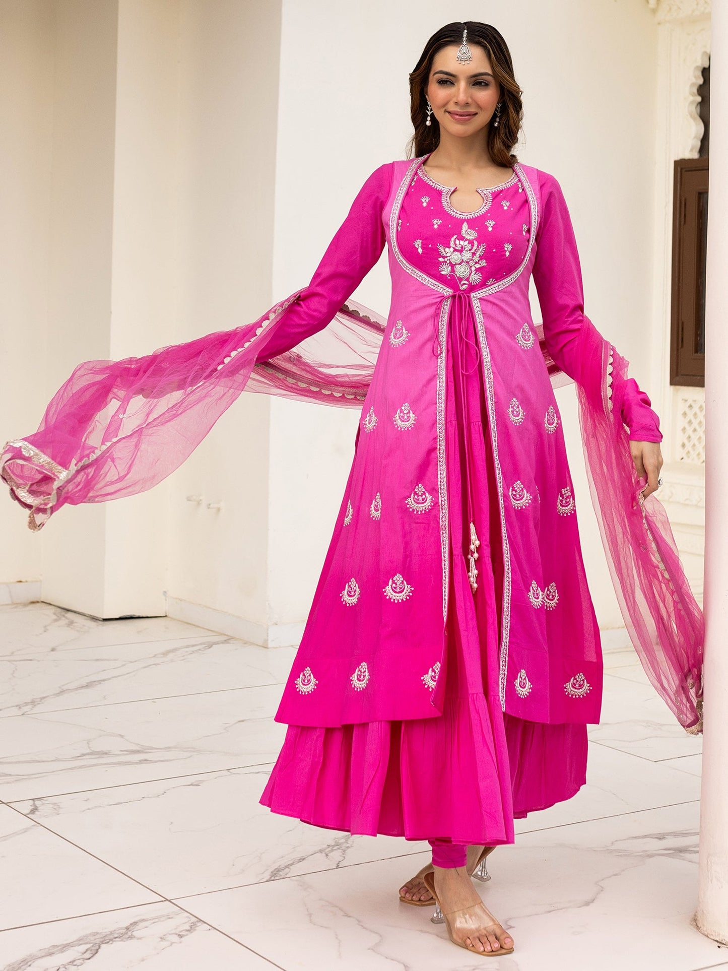 Sitaara Pink Anarkali Set