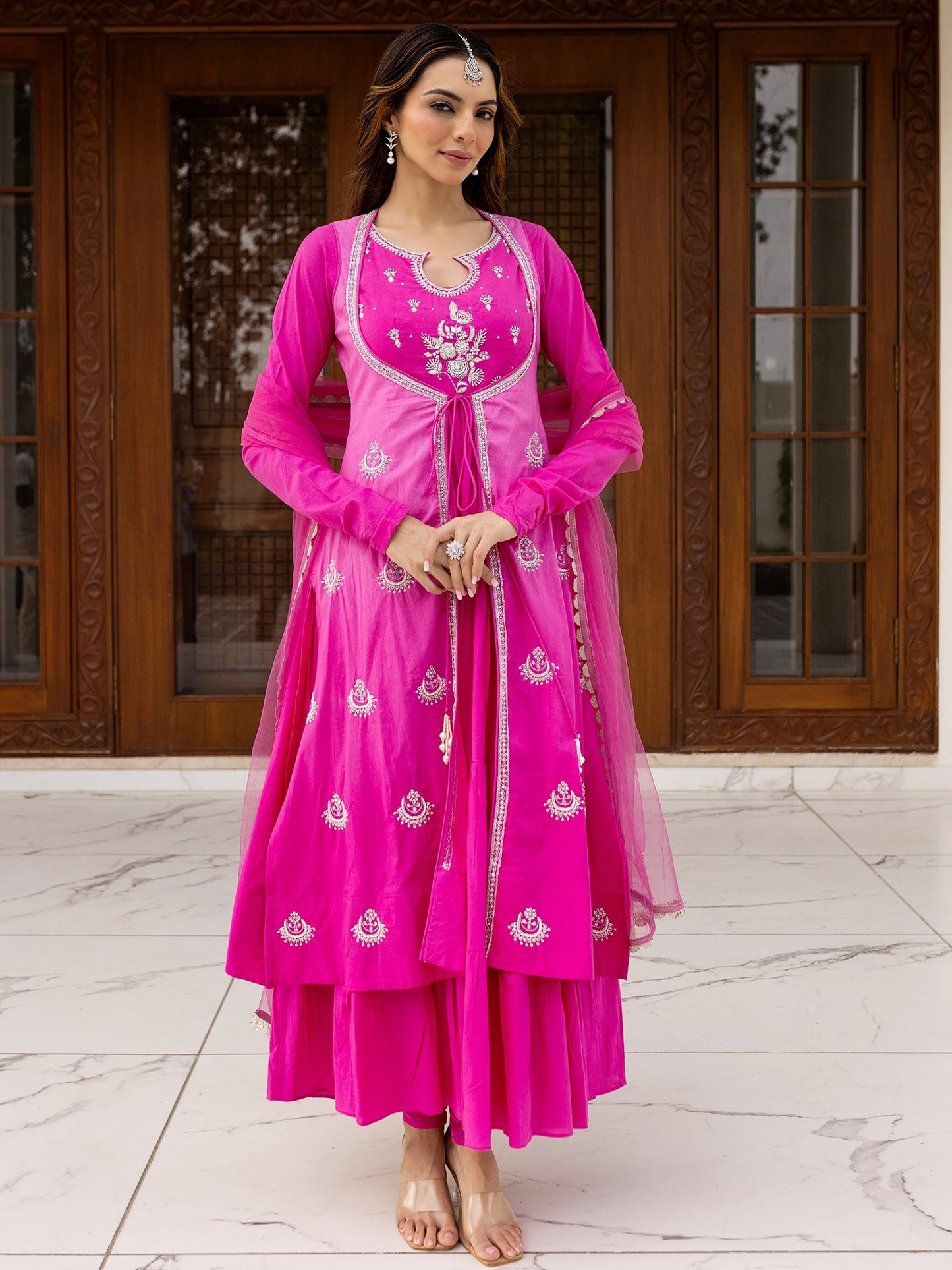 Sitaara Pink Anarkali Set