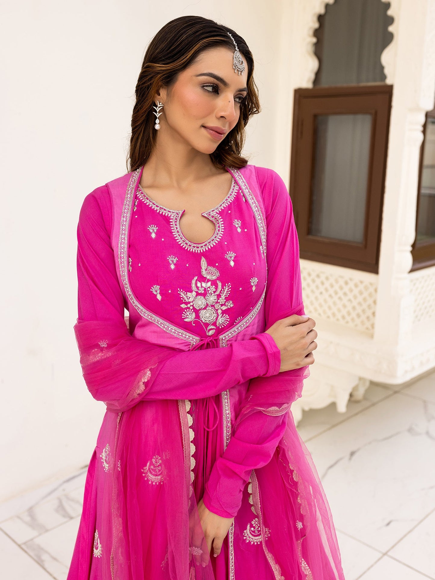 Sitaara Pink Anarkali Set