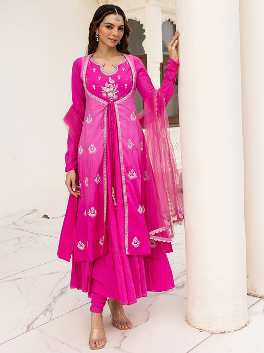 Sitaara Pink Anarkali Set