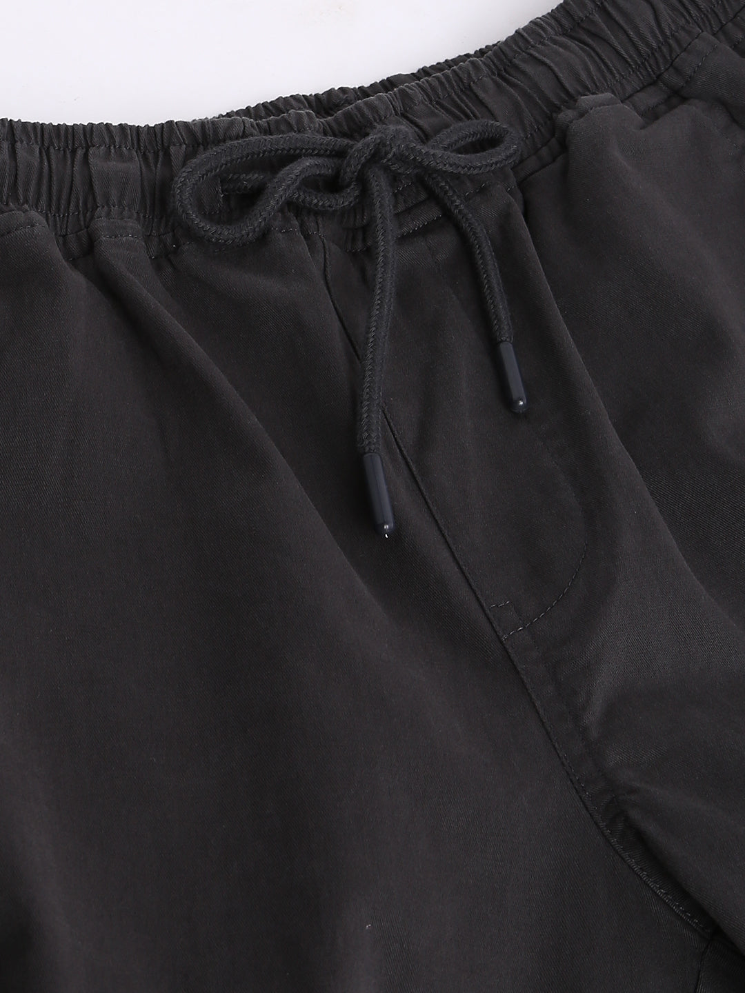 Men's Tapered Fit Cotton Joggers (Charcoal Grey)