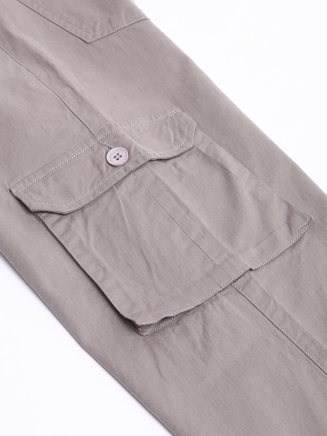 Men's Tapered Fit Cotton Cargo (Graphite Grey)