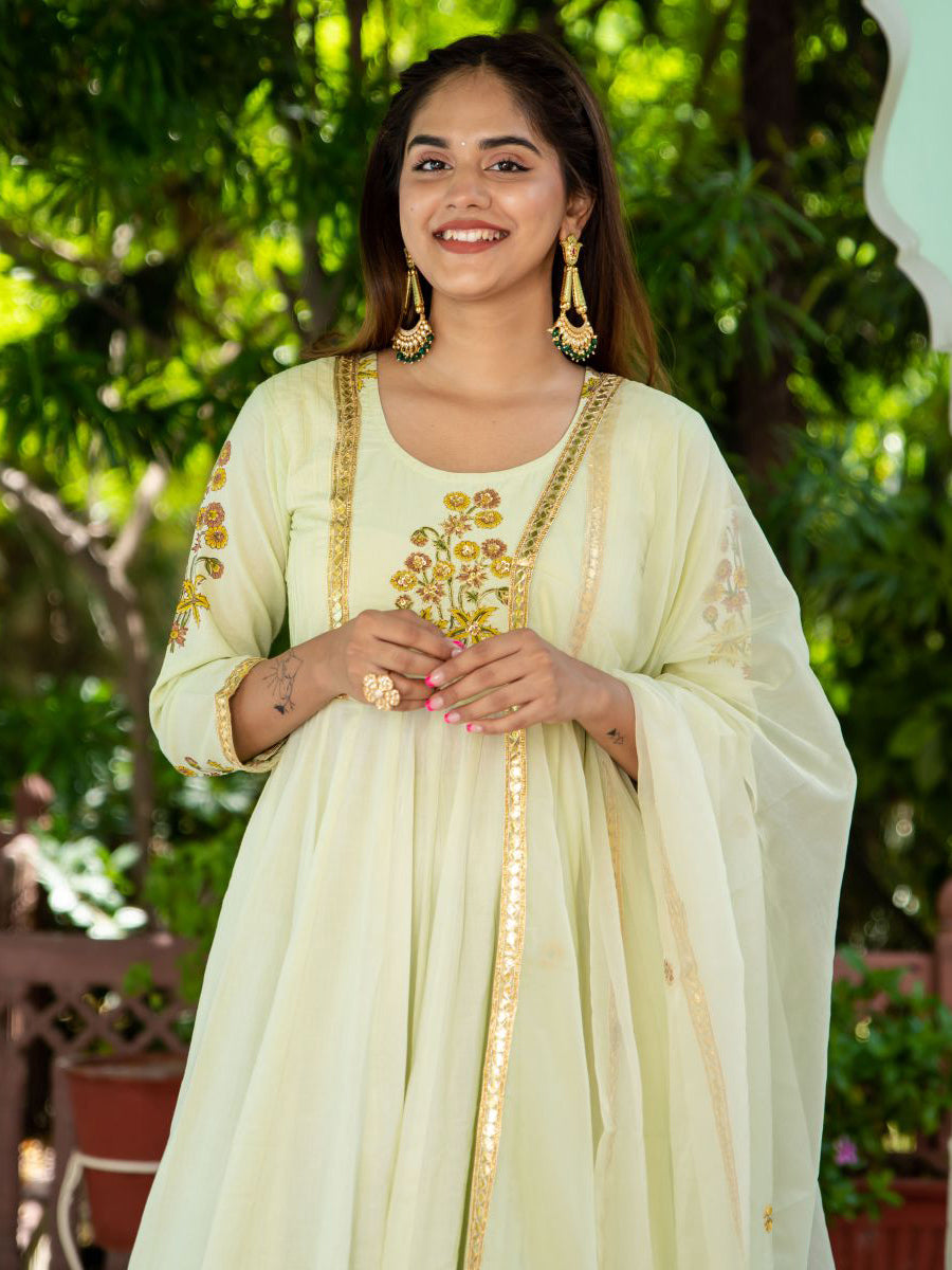 Pista Green Kurta Pant