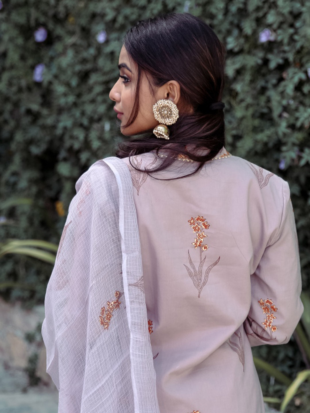 Printed Bagru Kurta Set