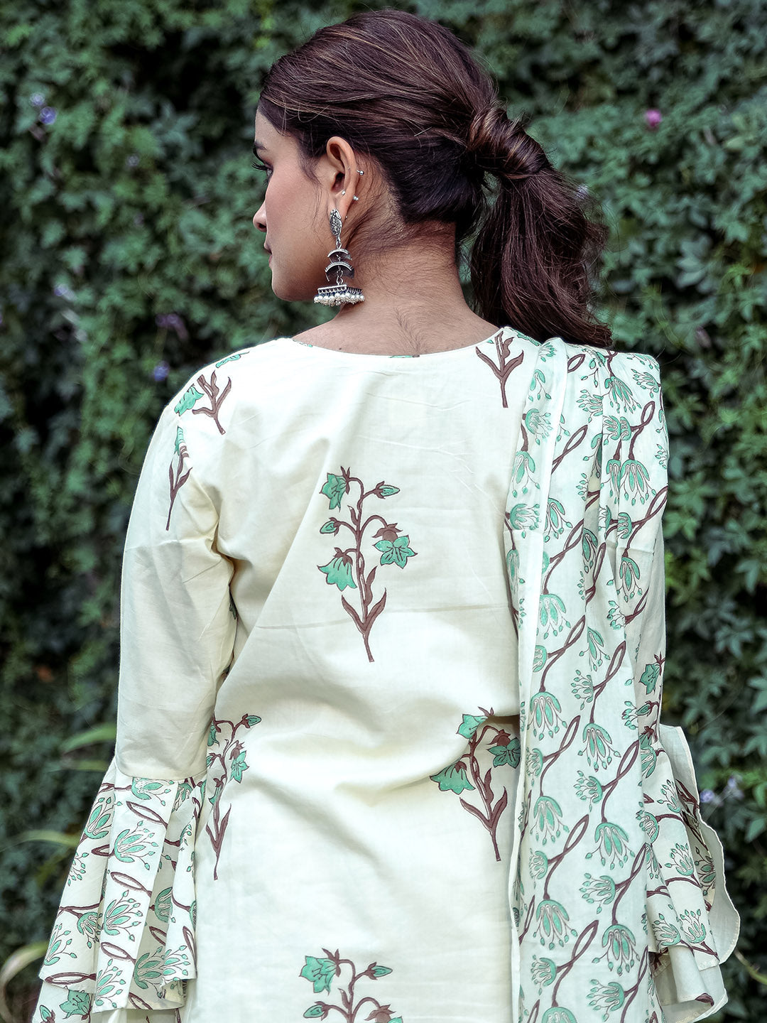 Printed Kurta Set With Dupatta