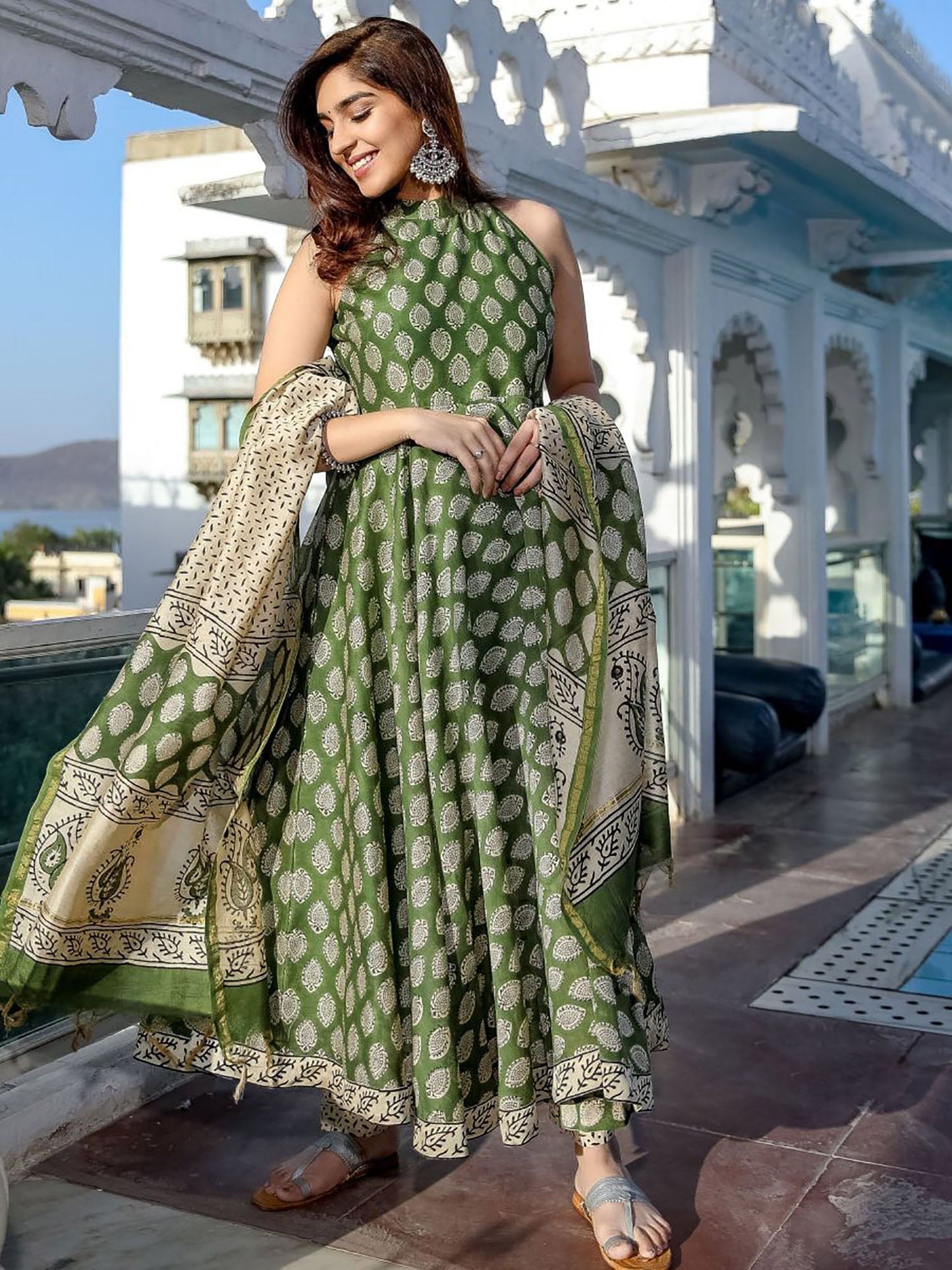 Green Kurta Pant