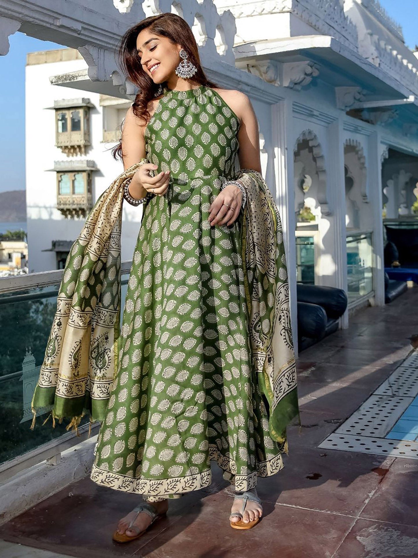 Green Kurta Pant
