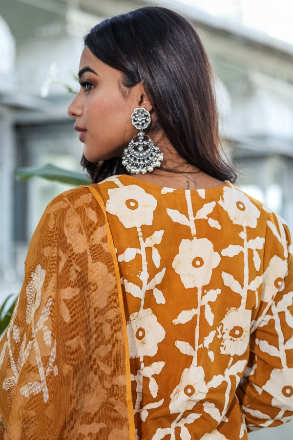 Cotton Handblock Printed Kurta Pant