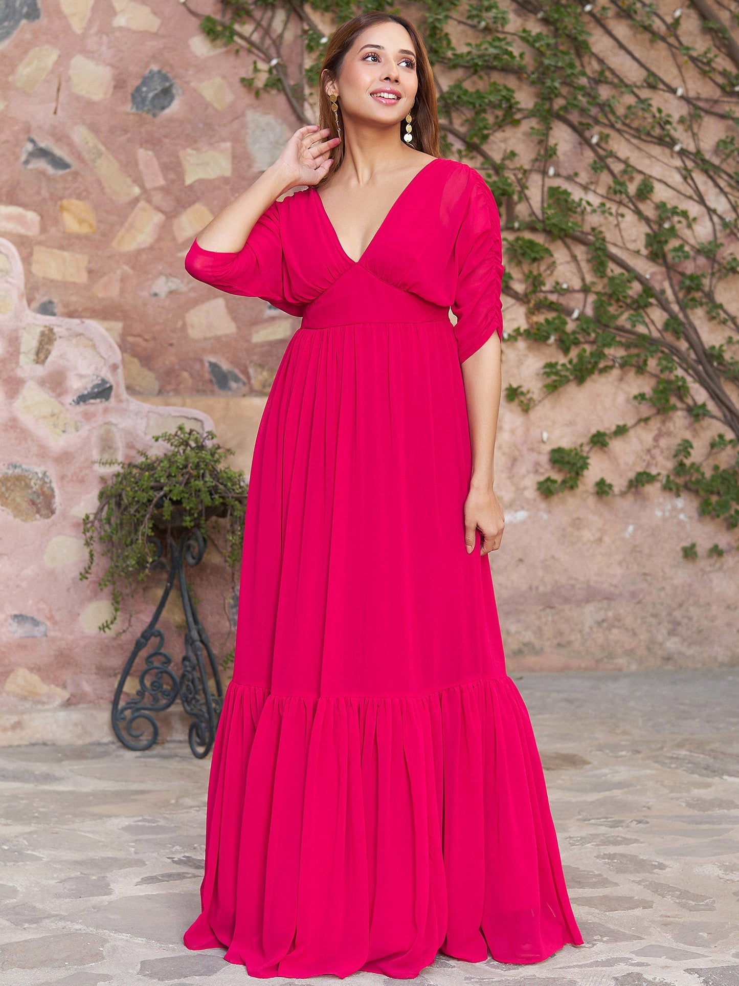 RUBY PINK GOWN