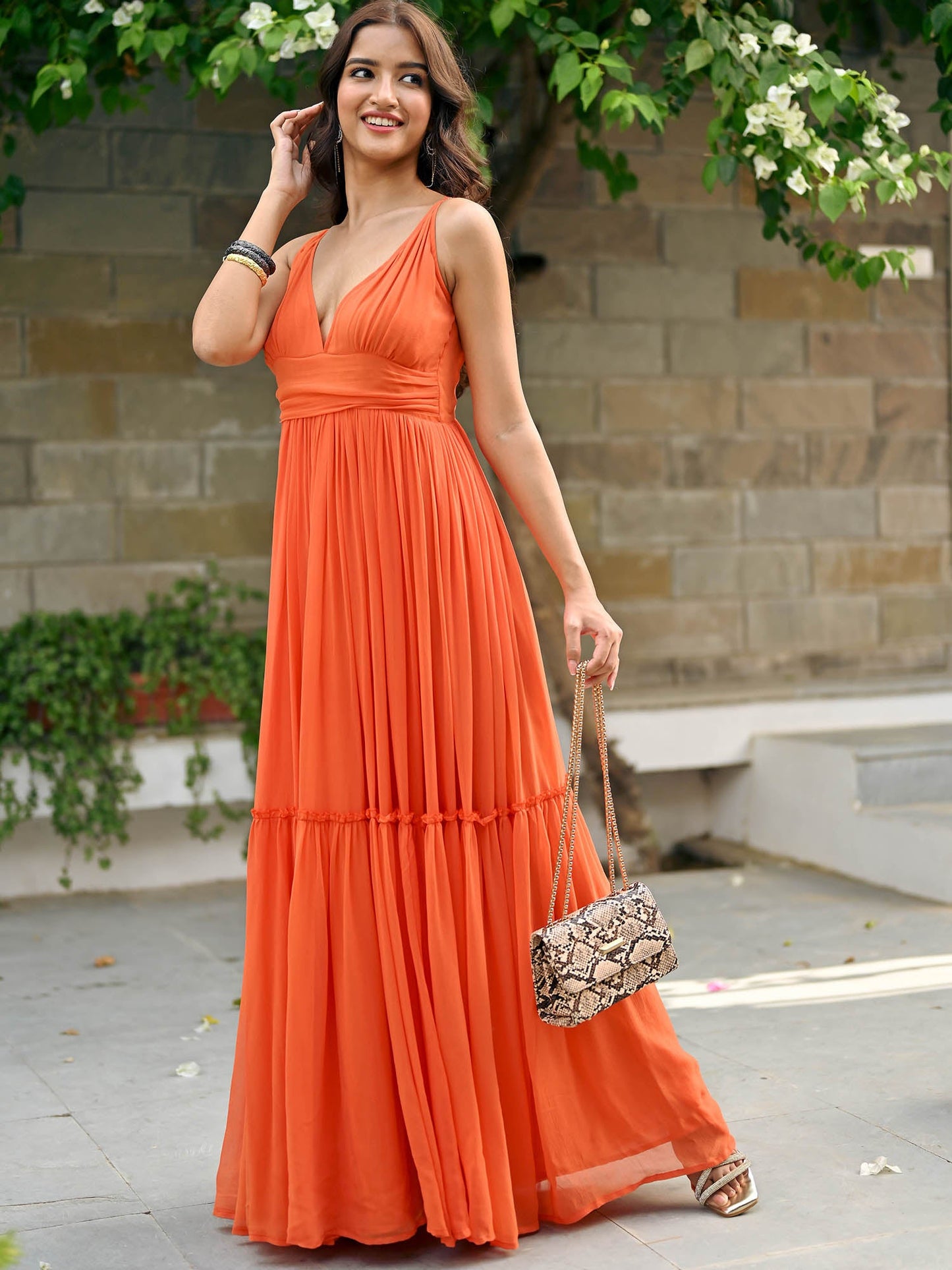 ESTI Deep neck Dress