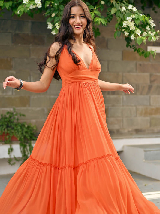 ESTI Deep neck Dress