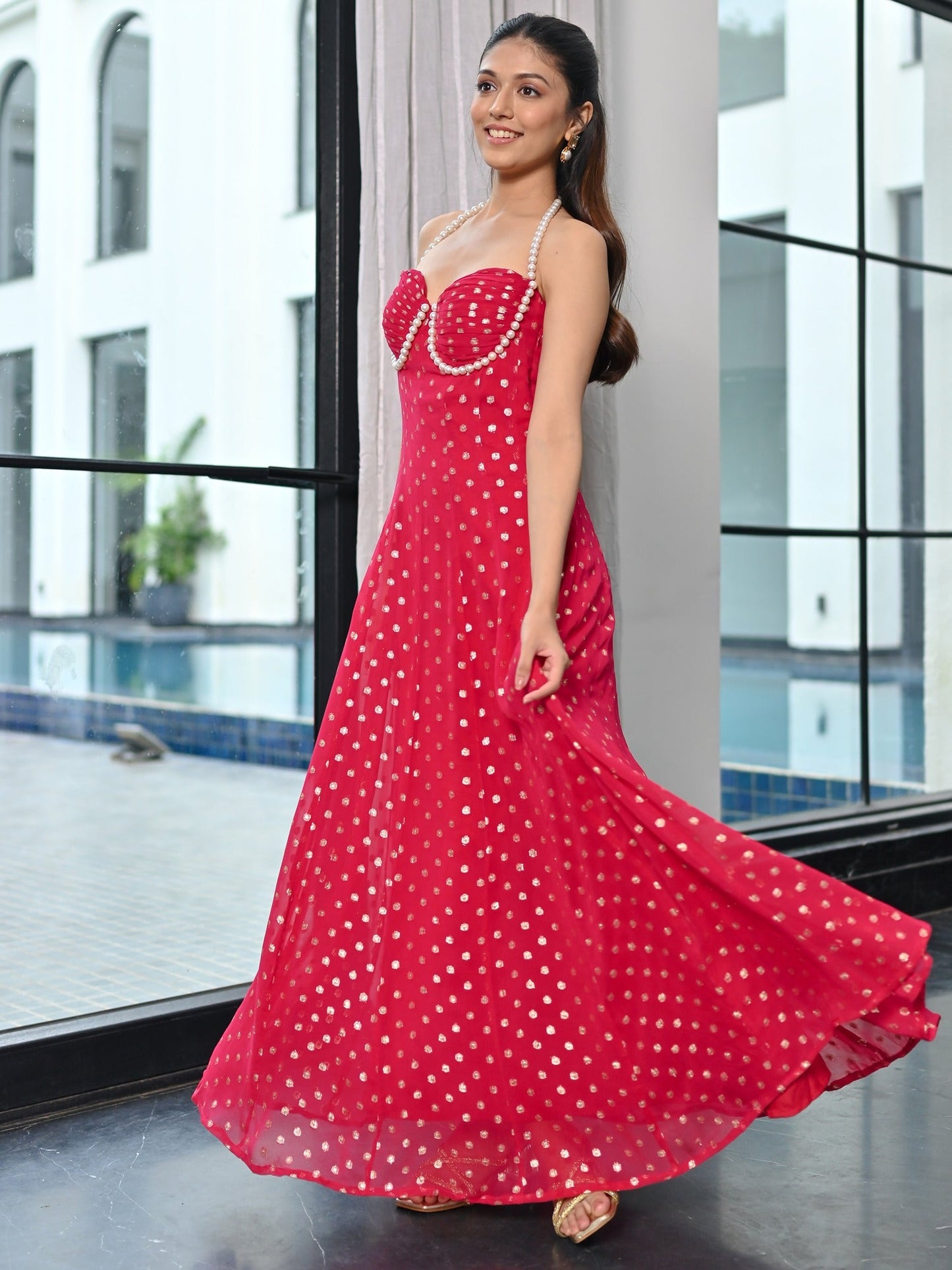 Serena Pearl Gown