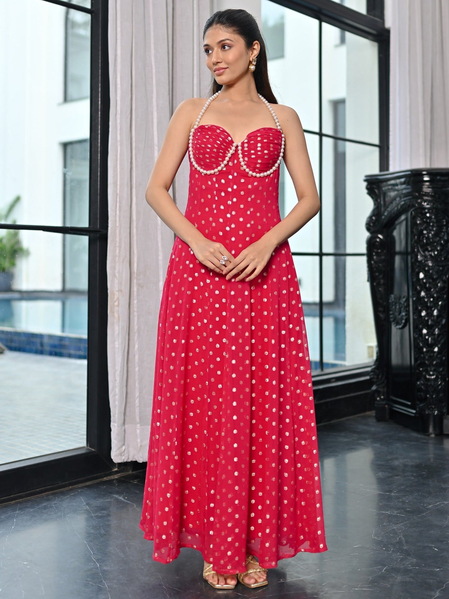 Serena Pearl Gown